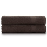 Brown 100% Cotton Towel Set